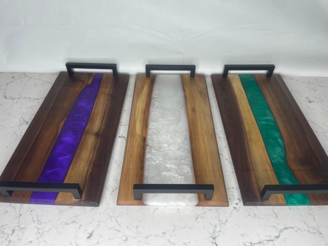 8x16 Charcuterie Boards w/ Epoxy