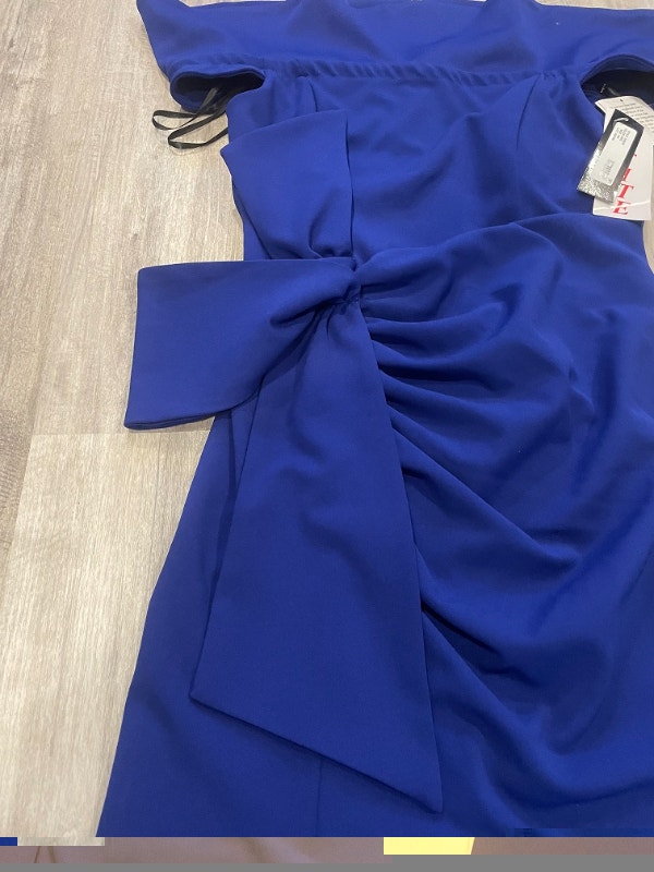 NWT Xscape Scuba Crepe Slit Dress (Sz 10p) - photo 5