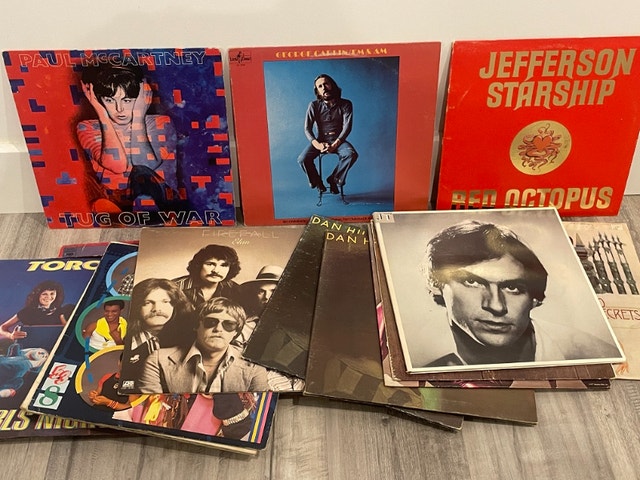 Vintage Vinyl LPs - Random Titles