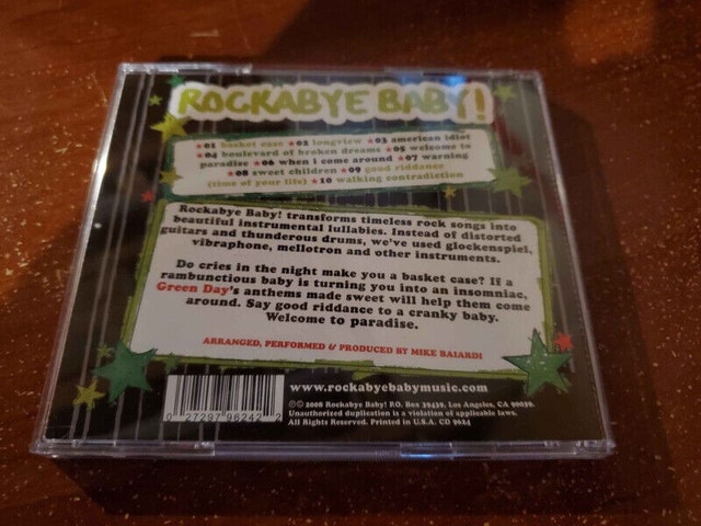 CD - Lullaby renditions of green day - photo 3