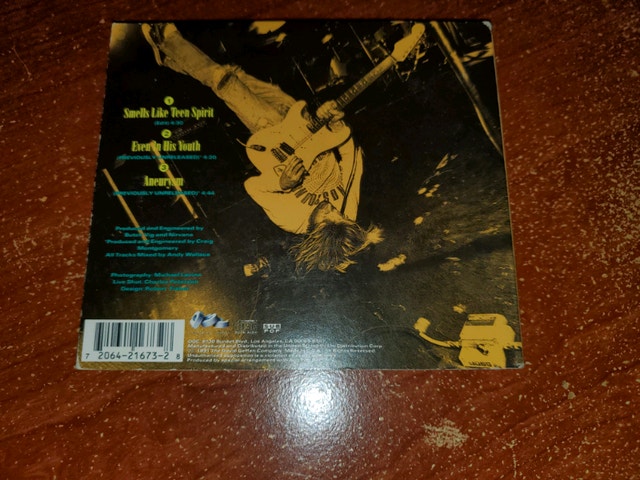 Nirvana CD Single - Smells like Teen Spirit - photo 3