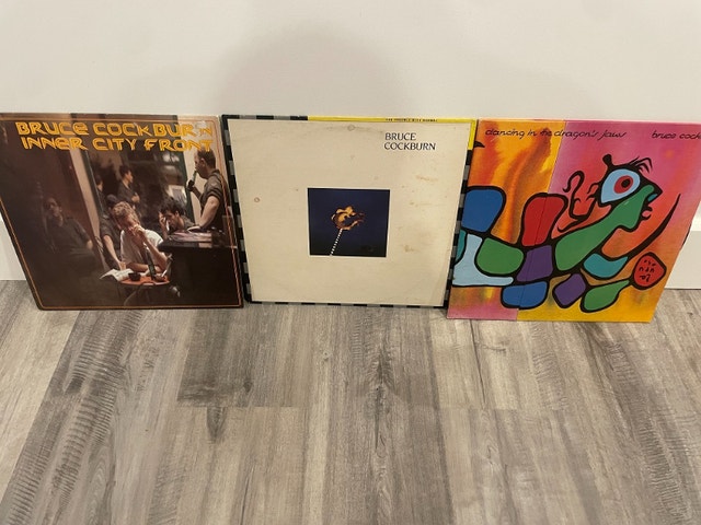 Bruce Cockburn Vtg Vinyl LPs - Lot of 3