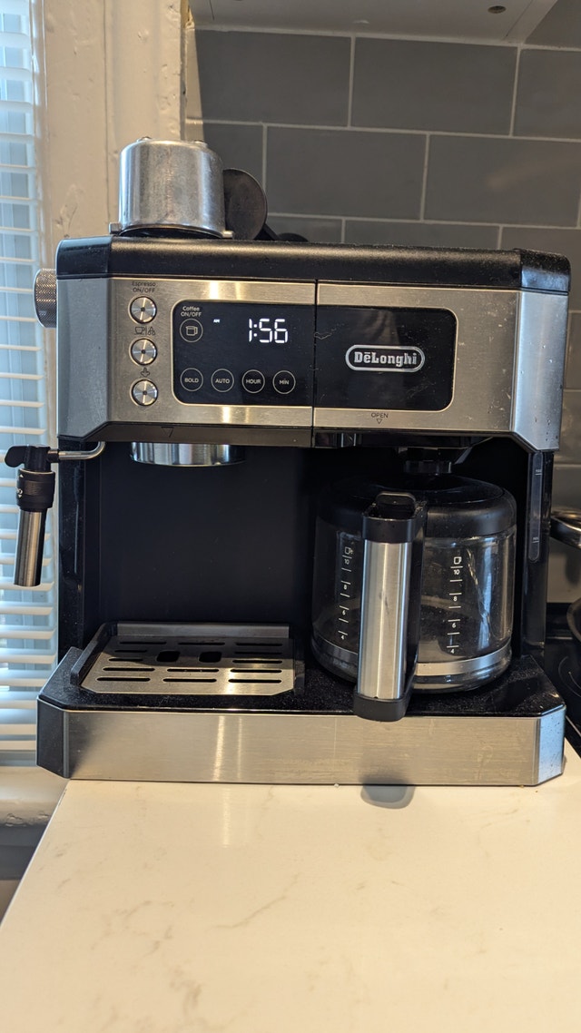 DeLonghi All-in-One Coffee & Espresso Machine