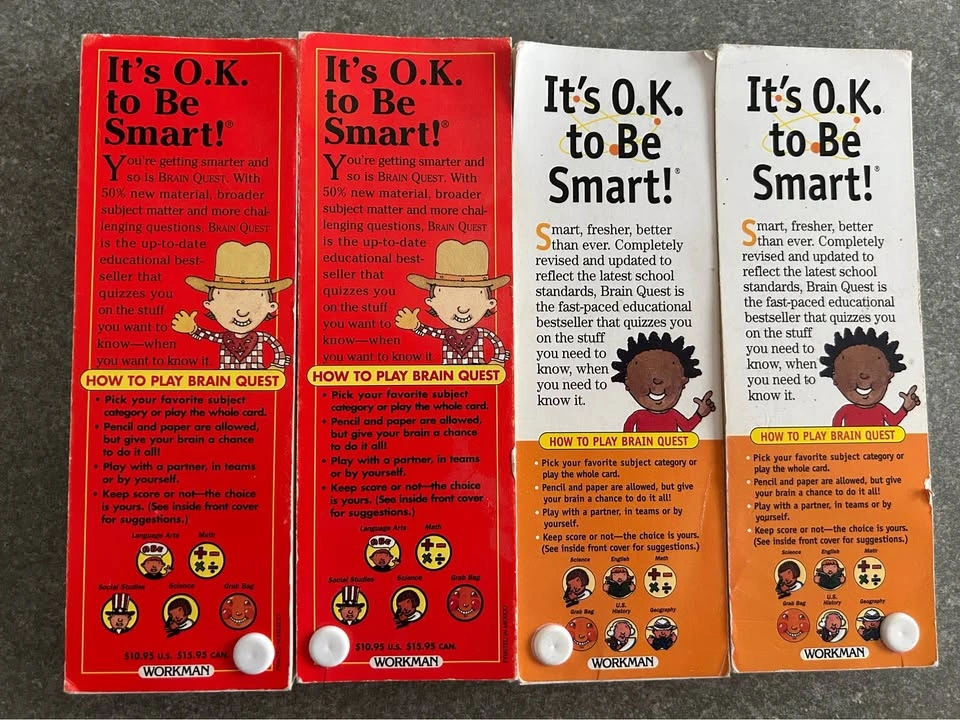 Brain Quest Card Decks 2nd & 4th Grade Set - photo 2