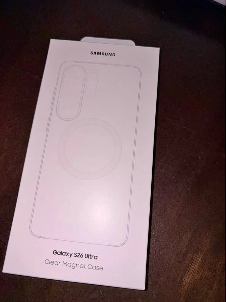 Samsung Galaxy S26 Ultra Clear Magnet Case