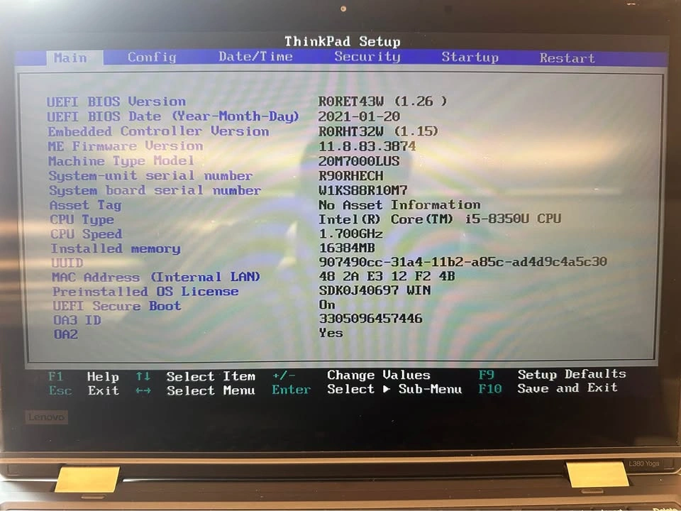 Lenovo ThinkPad L380 Yoga Laptop Touch Enabled WIN11 - photo 4