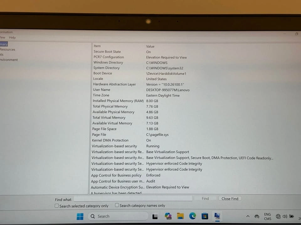 Lenovo ThinkPad T14 Gen 1 Laptop 8gb/256gb WIN11 touch enabled - photo 5
