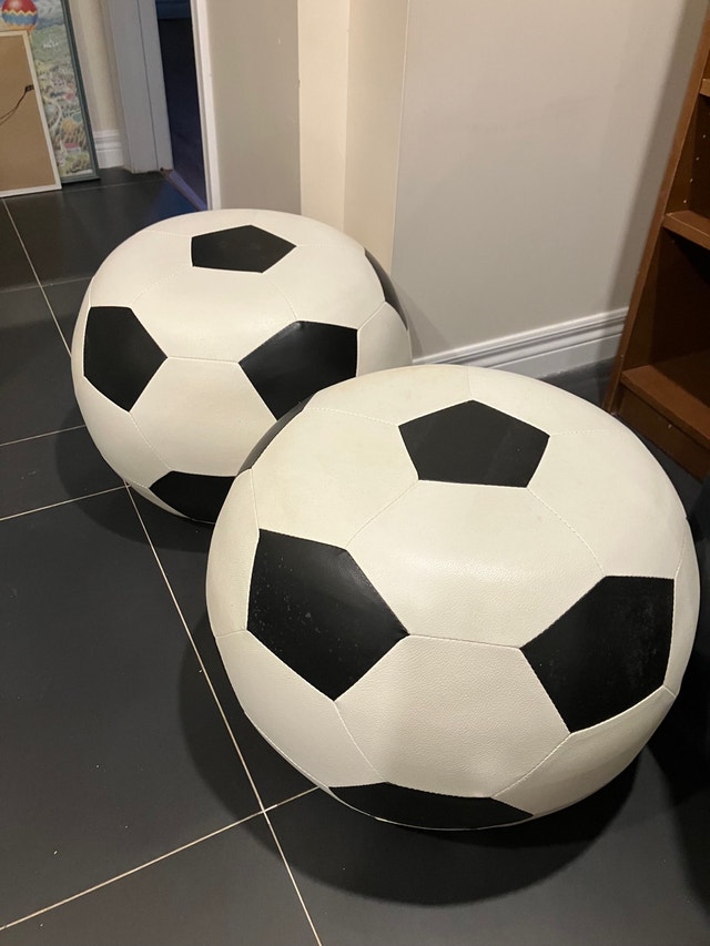 Leather Soccer Ball Seats