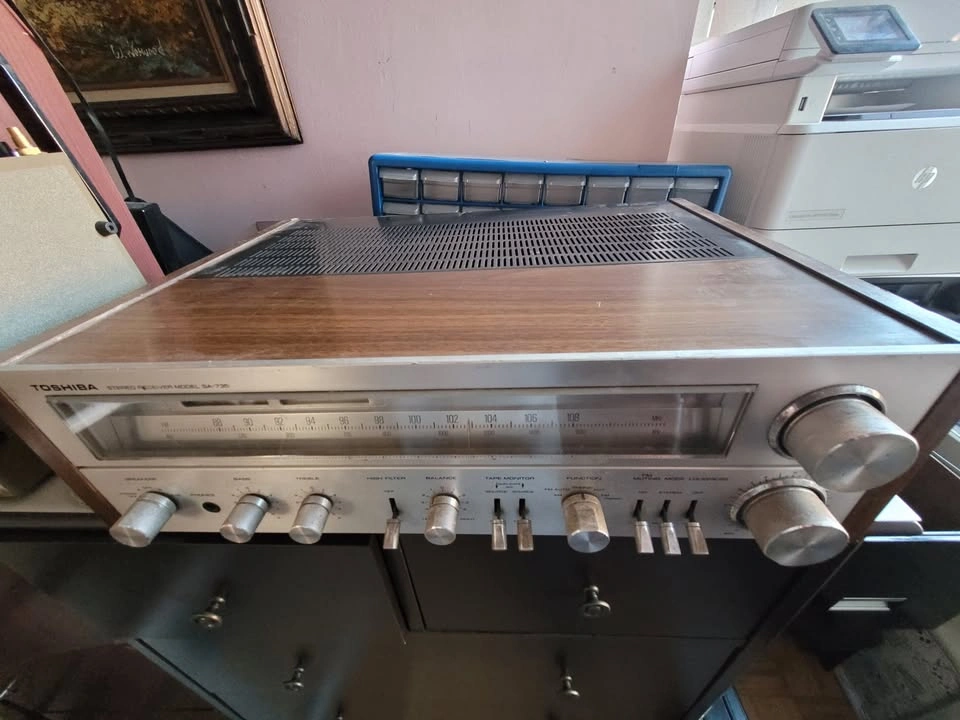 Vintage Toshiba SA-735 Stereo Receiver Japan Mint cond - photo 3