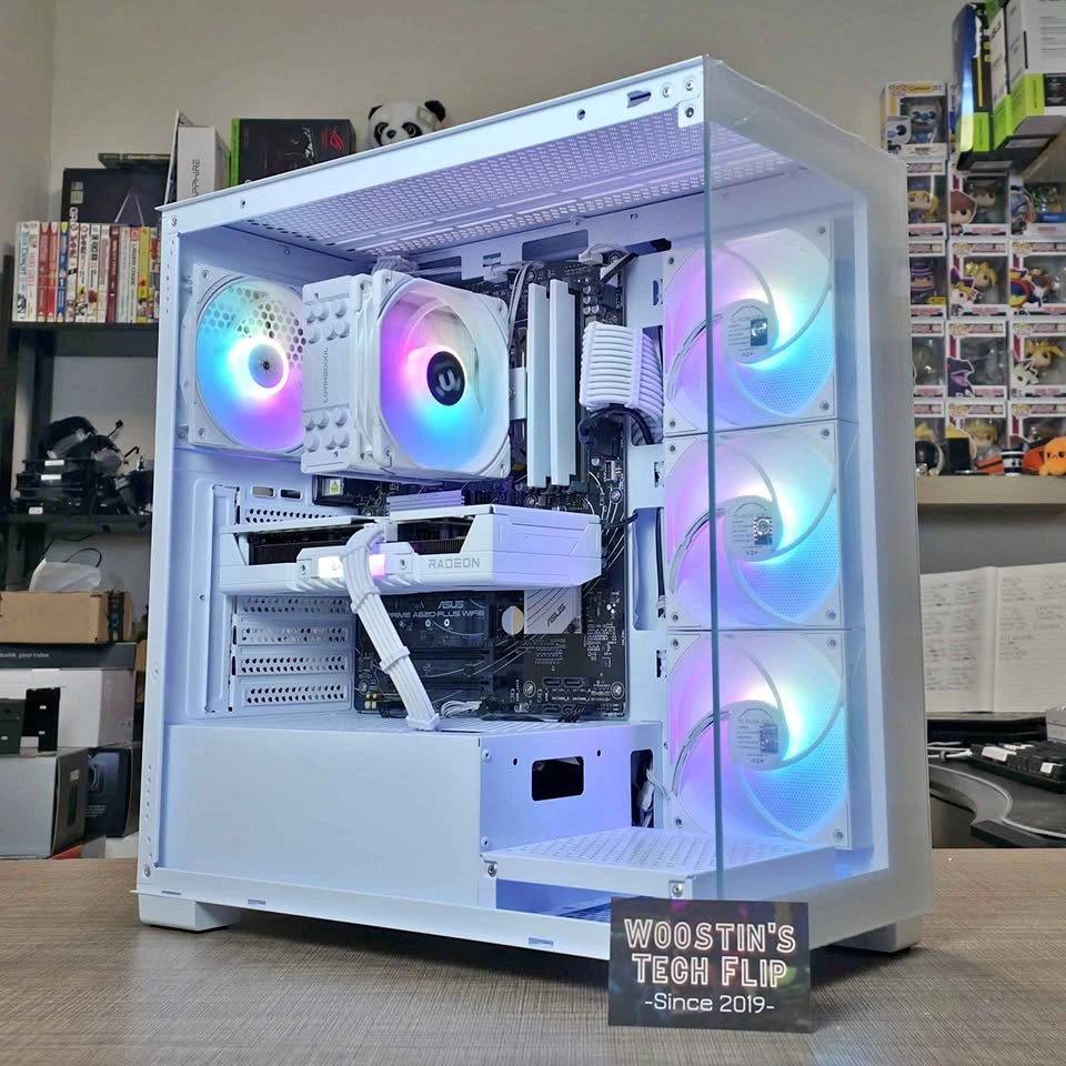 RX9060XT 16GB Ryzen 7500F Gaming PC (16GB 1TB)
