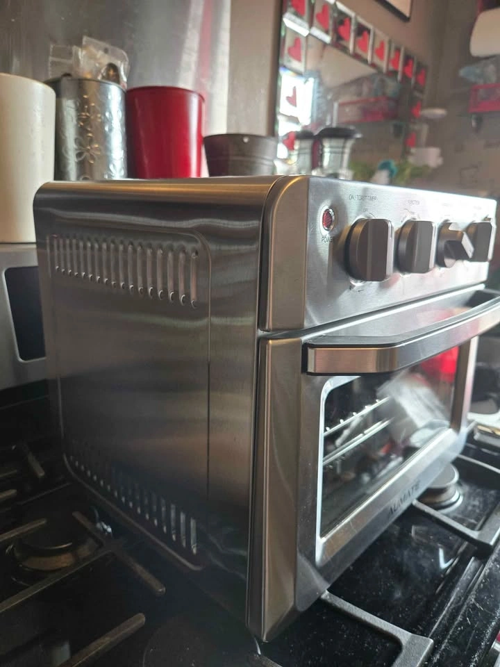 AUMATE Air Fryer Toaster Oven Stainless Steel - photo 2