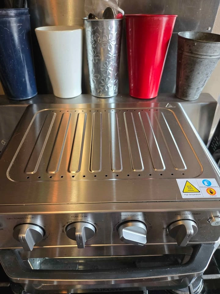 AUMATE Air Fryer Toaster Oven Stainless Steel - photo 3