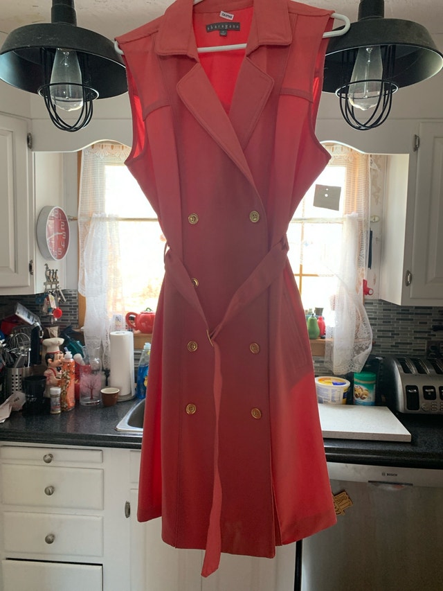 Brand New Sharagano Coral Dress - Size 12