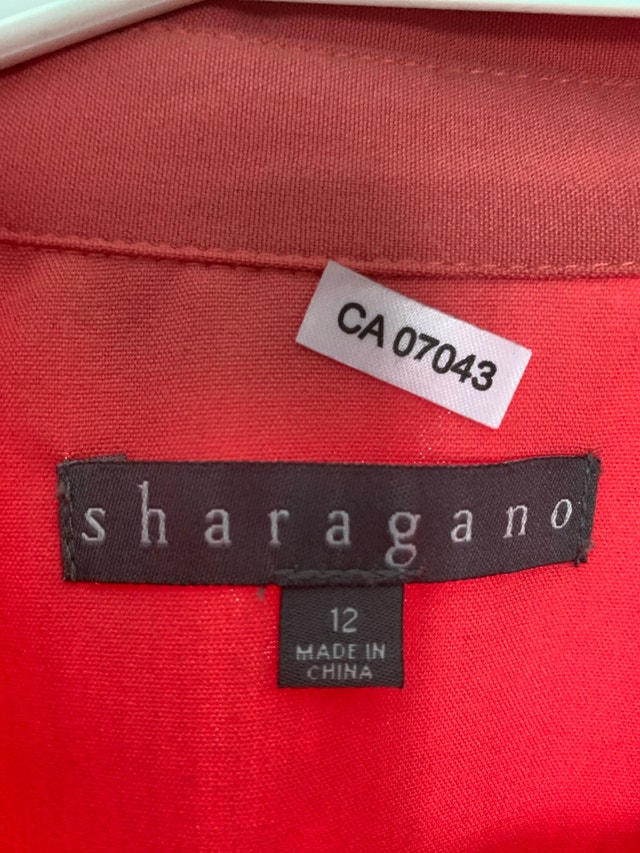 Brand New Sharagano Coral Dress - Size 12 - photo 2