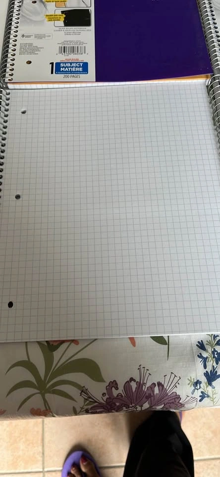 Five Star 1 Subject Notebooks Quad Ruled 200 Pages 8 Pack - photo 3