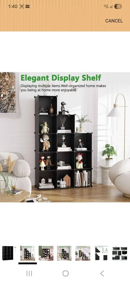 12-Cube Storage Organizer - photo 2