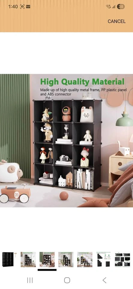 12-Cube Storage Organizer - photo 3