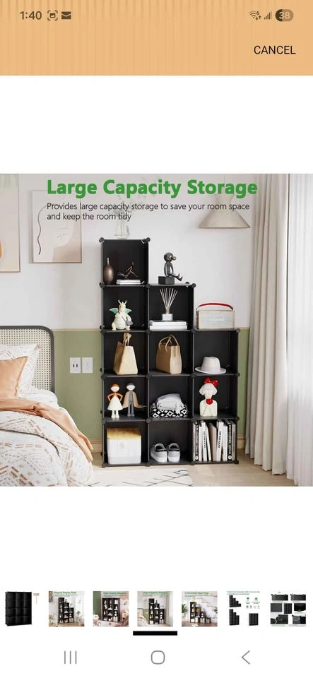 12-Cube Storage Organizer - photo 4