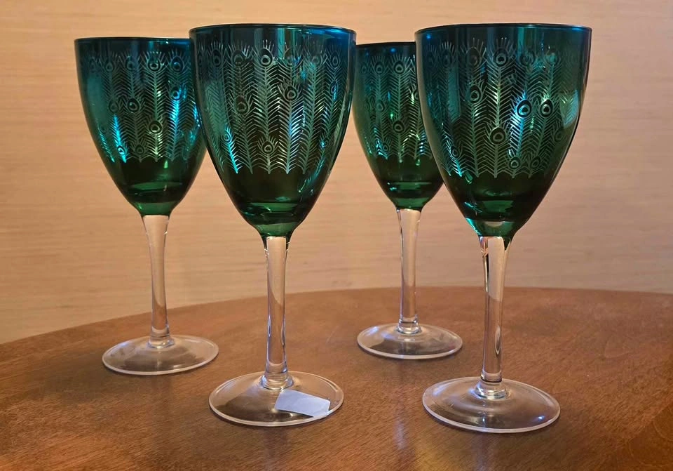 Vintage Mid Century Martini & Cocktail Glass Set – 14pc - photo 2
