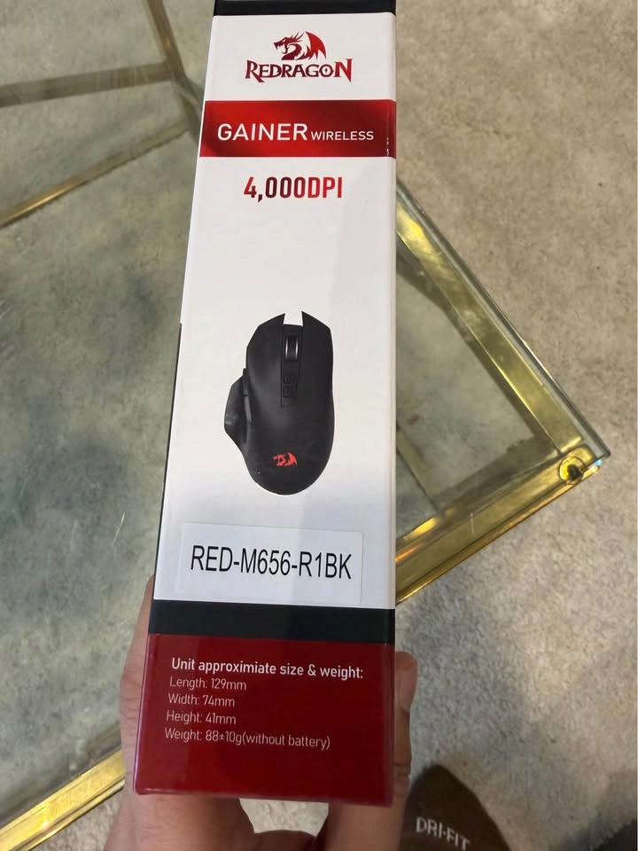 Redragon M656 Gainer Wireless Gaming Mouse 4000 DPI RGB - photo 3
