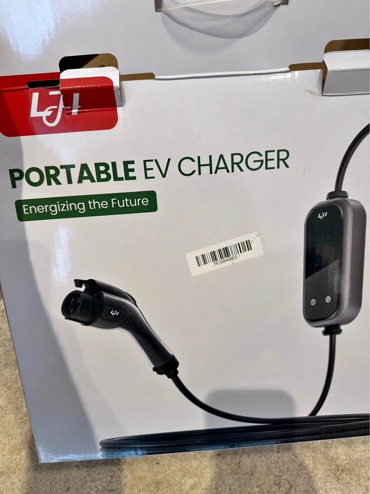 LJH Level 1 Portable EV Charger 25FT Cable