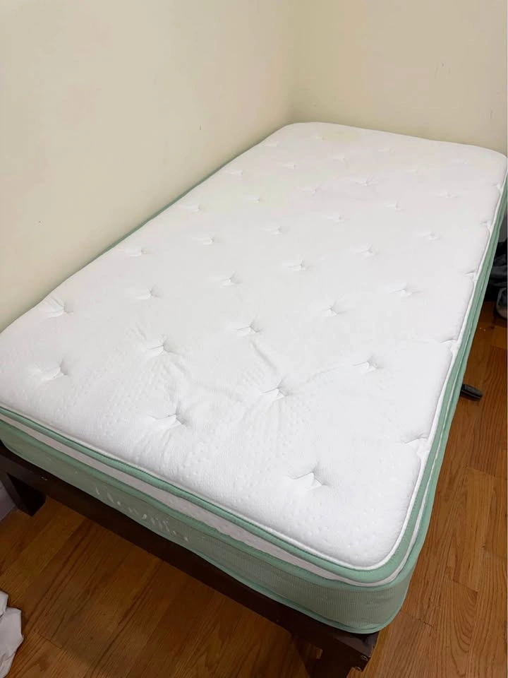 Twin Bed Frame + Novilla Mattress - Very Comfortable