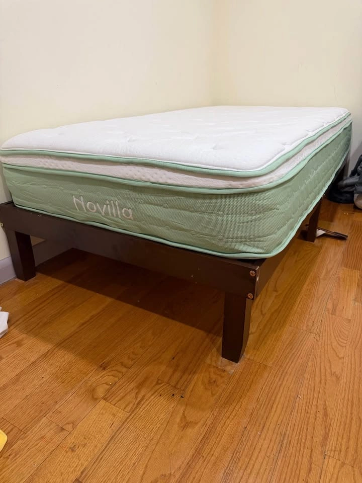 Twin Bed Frame + Novilla Mattress - Very Comfortable - photo 5