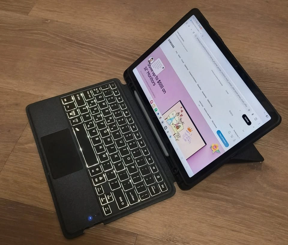 5G Samsung Galaxy Tab S9 FE w/ S Pen + Case - photo 2