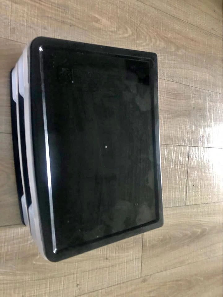 2 Stackable Storage Drawers Clear Black Organizer