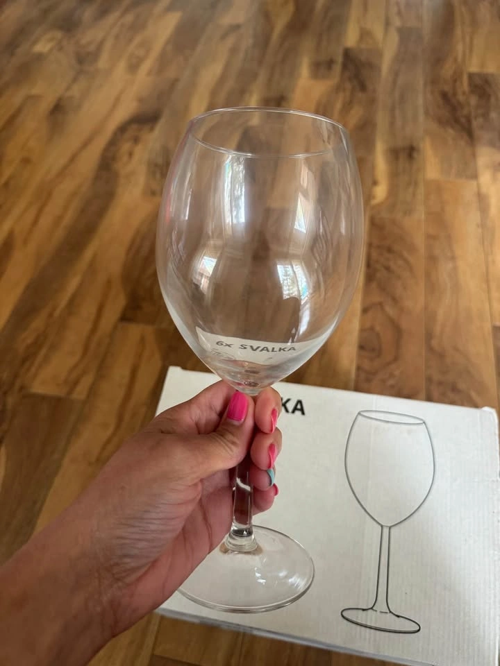 IKEA SVALKA Wine Glasses 6 Pack - photo 3