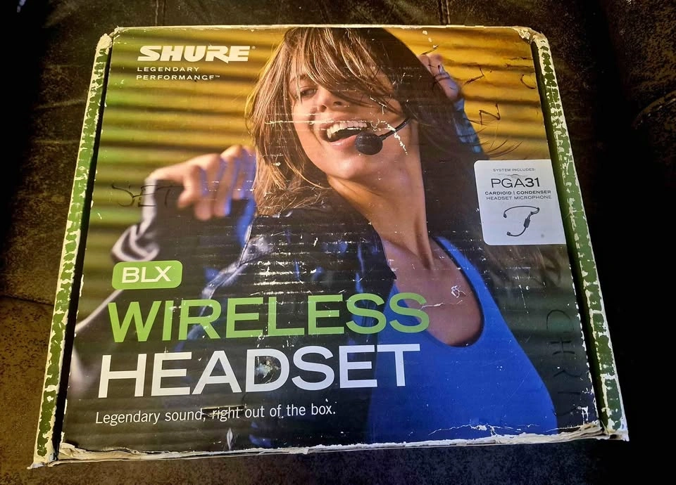 SHURE BLX WIRELESS HEADSET