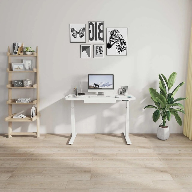 Adjustable Standing Desk White - photo 2