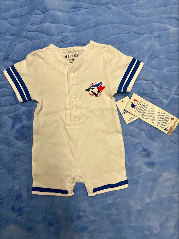 Toronto Blue Jays Baby Romper Size 3-6 Months