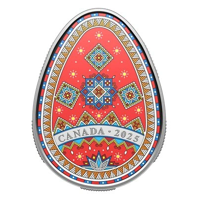 2025 Pysanka Egg Coin (Royal Canadian Mint) - Limited Edition - photo 5