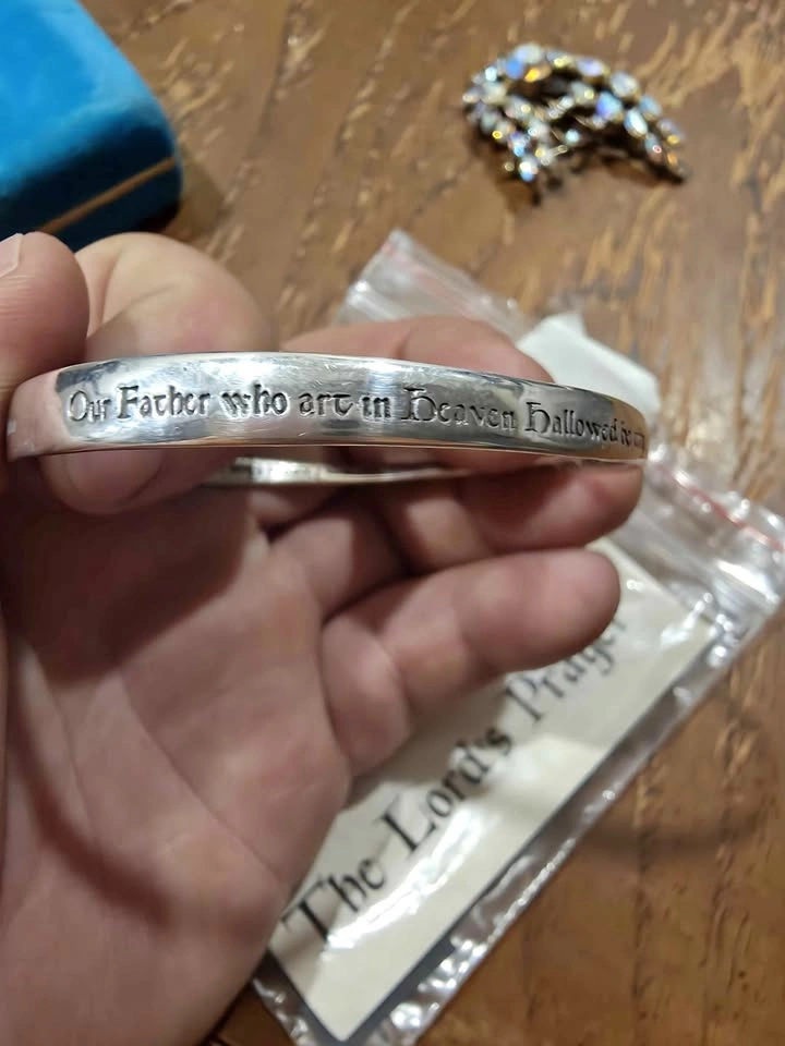 The Lord's Prayer Möbius Strip Bracelet