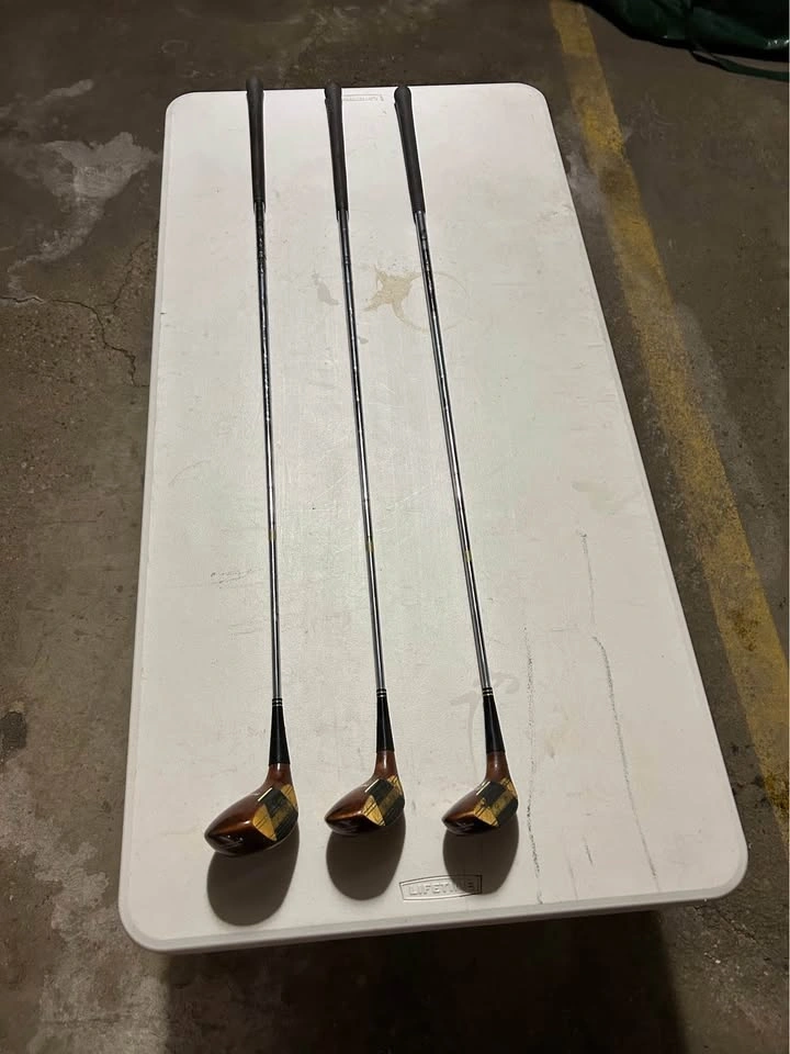 Vintage PowerBilt Citation Golf Clubs Set (1, 3, 5 Woods) - photo 3