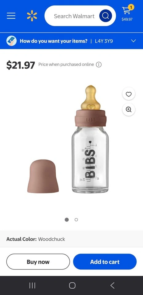 BIBS glass baby bottles - photo 3