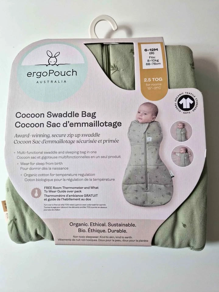 Ergo pouch sleeping bag size 6-12M