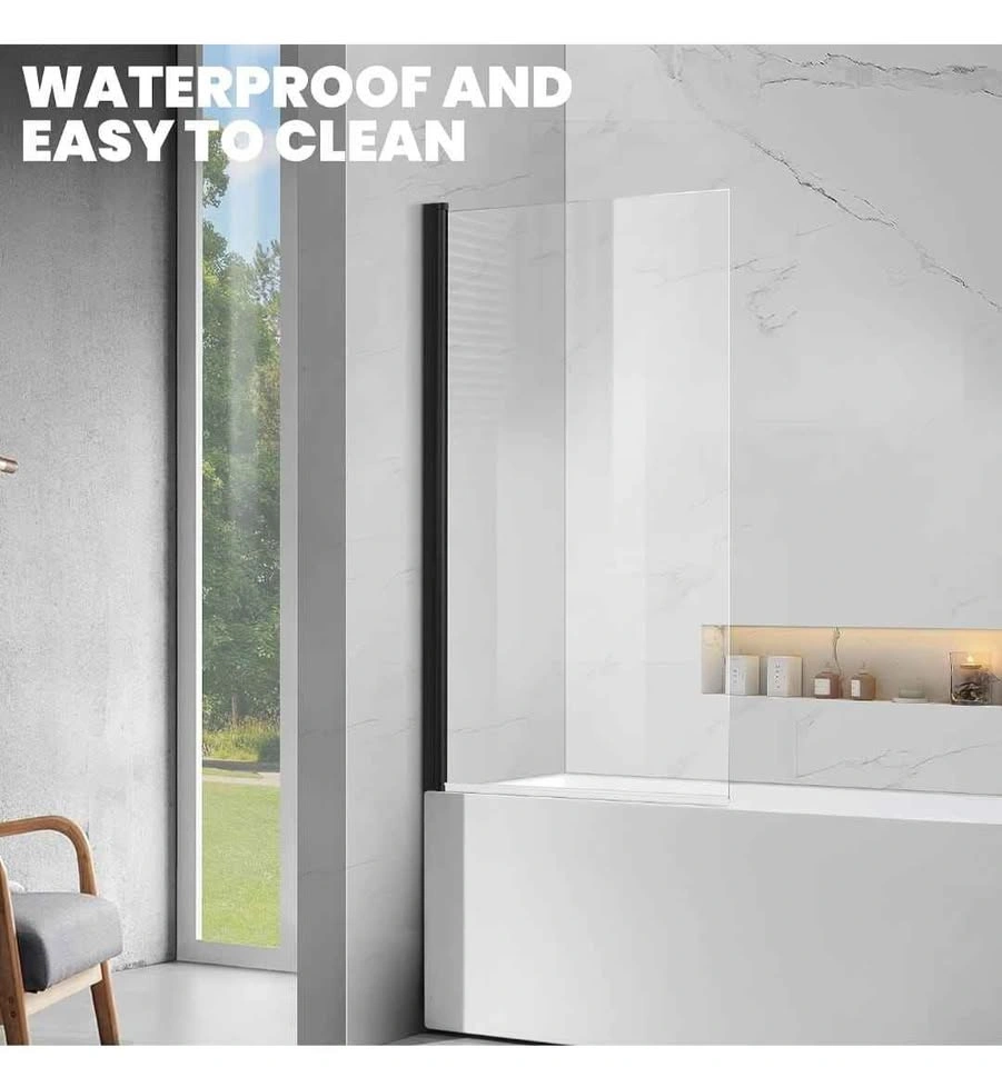 Frameless Tub Shower Door 30" W*55" H - photo 5