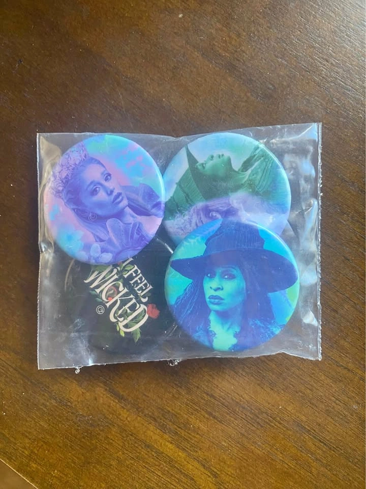 NEW Wicked for Good buttons