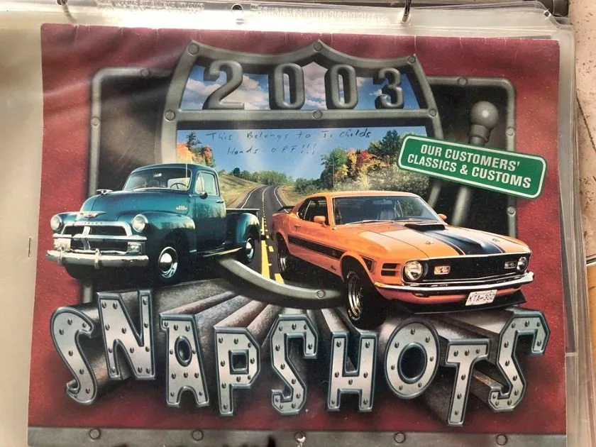 Vintage Muscle car Snapshots calendars thumbnail