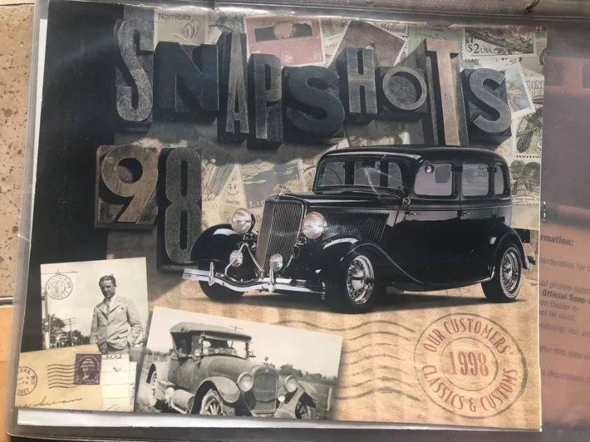 Vintage Muscle car Snapshots calendars image indicator(7)