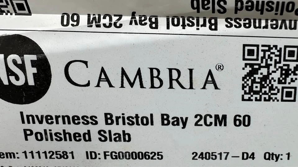 Cambria Quartz Countertop Slab - Inverness Bristol Bay - photo 5