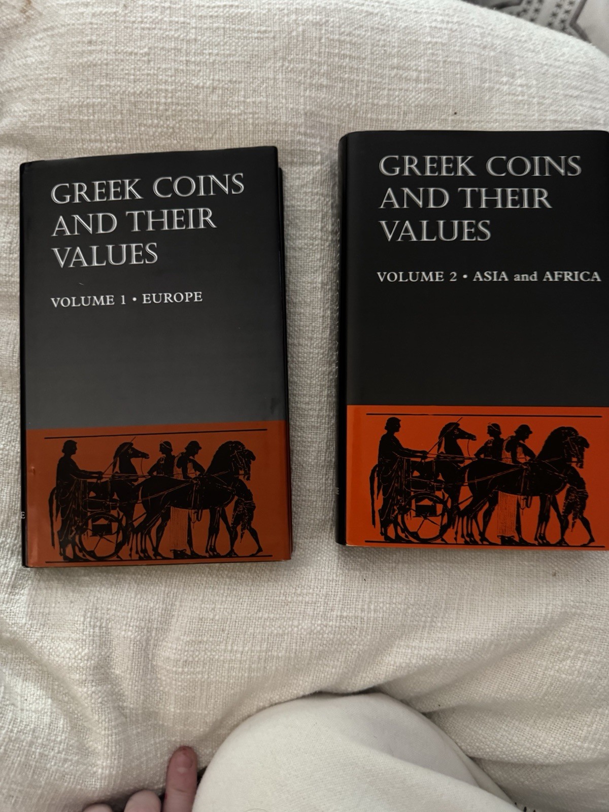 Greek Coins and Their Values Vol 1 And 2 Set By David Sear Seaby