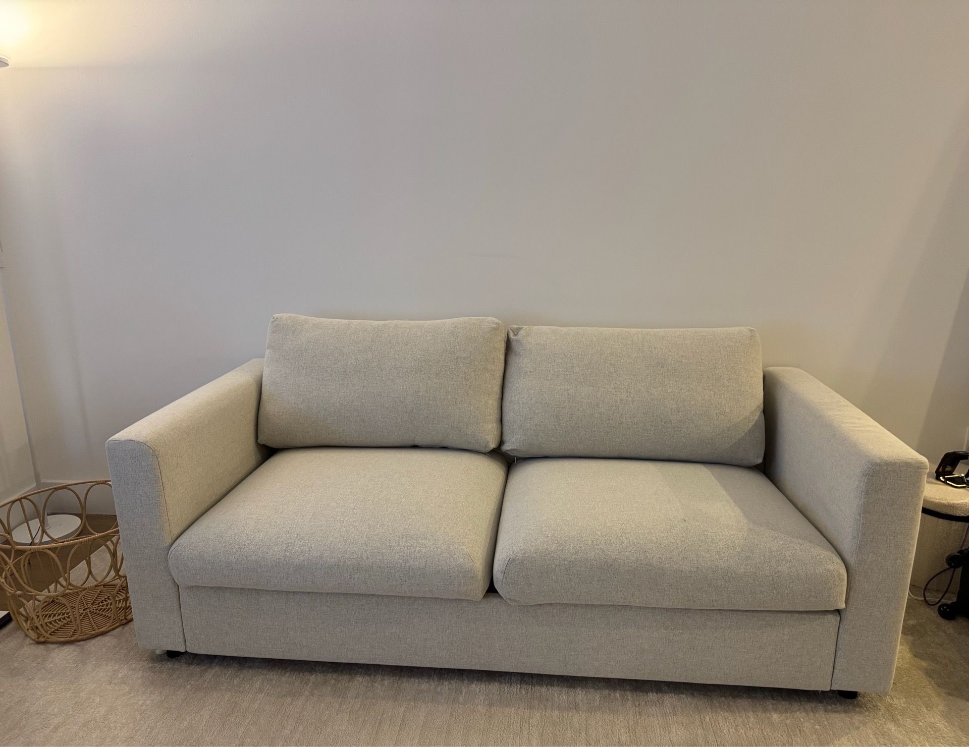 IKEA FINNALA Sleeper Sofa (Beige) – Queen Bed