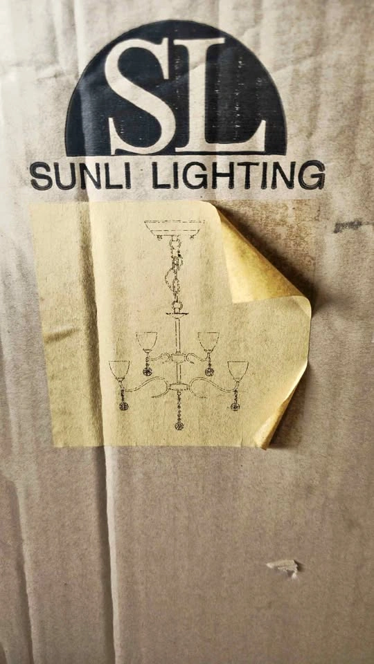 Sunli Lighting 12-Light Chandelier
