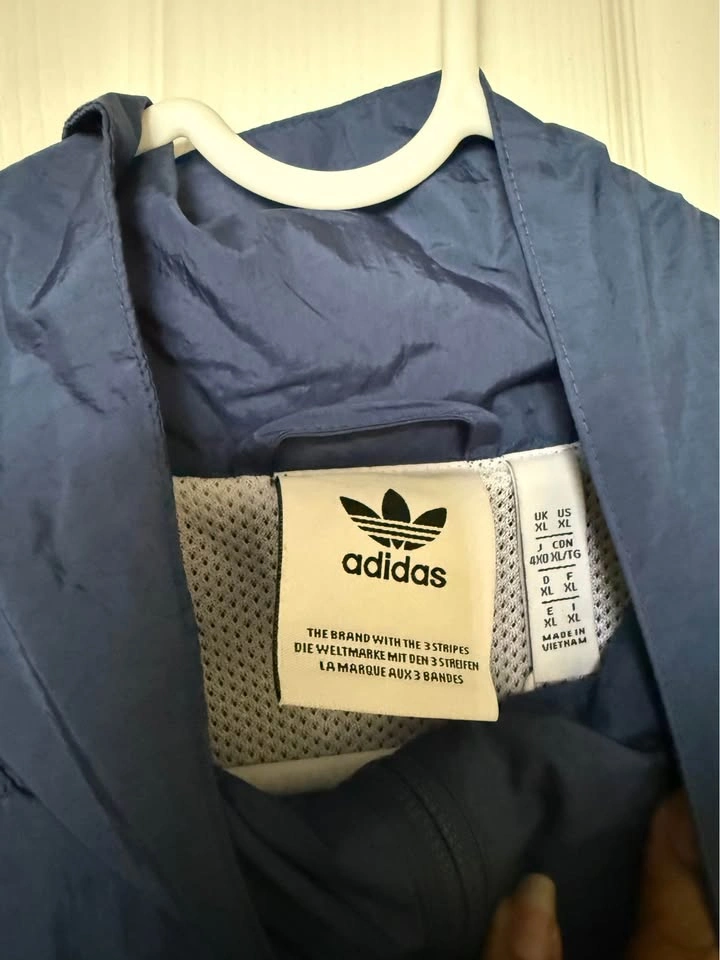 Adidas Originals Big Trefoil Windbreaker Jacket – XL (Brand New - photo 4