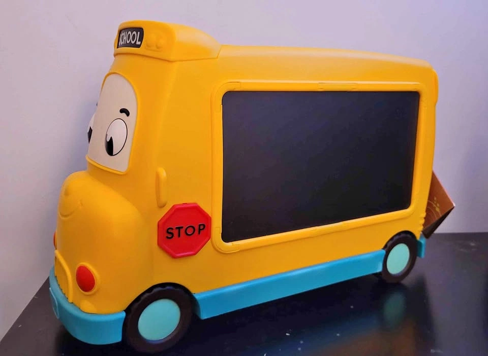 B.Toys Magnetic Alphabet School Bus