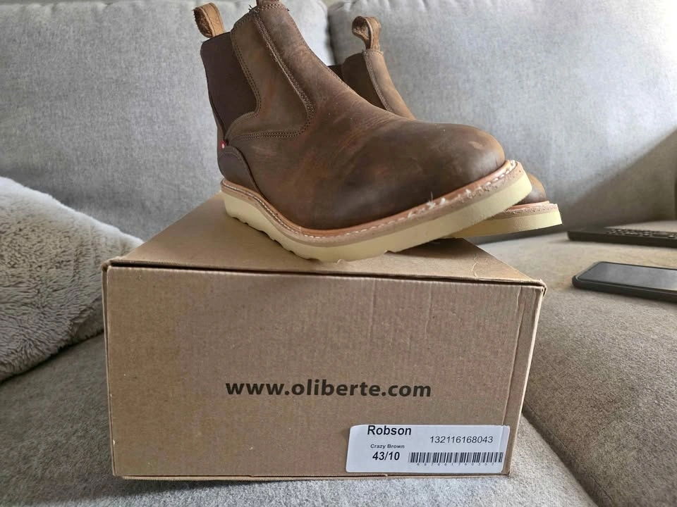 Oliberte Robson Boots in Crazy Brown