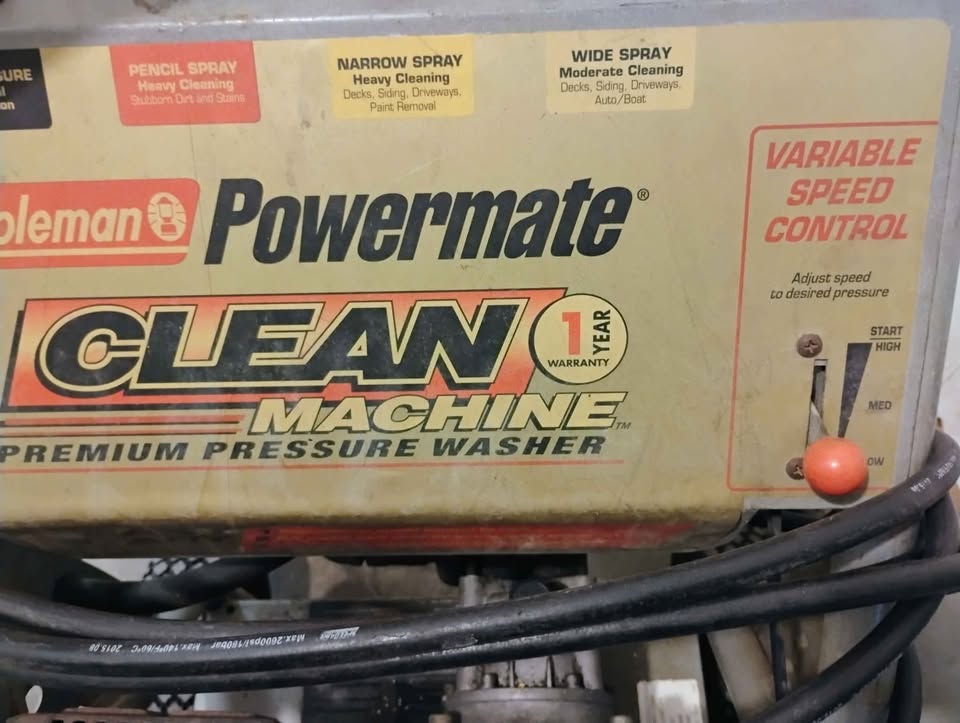 2 power washer machines as-is $80 each needs tune up... - photo 4